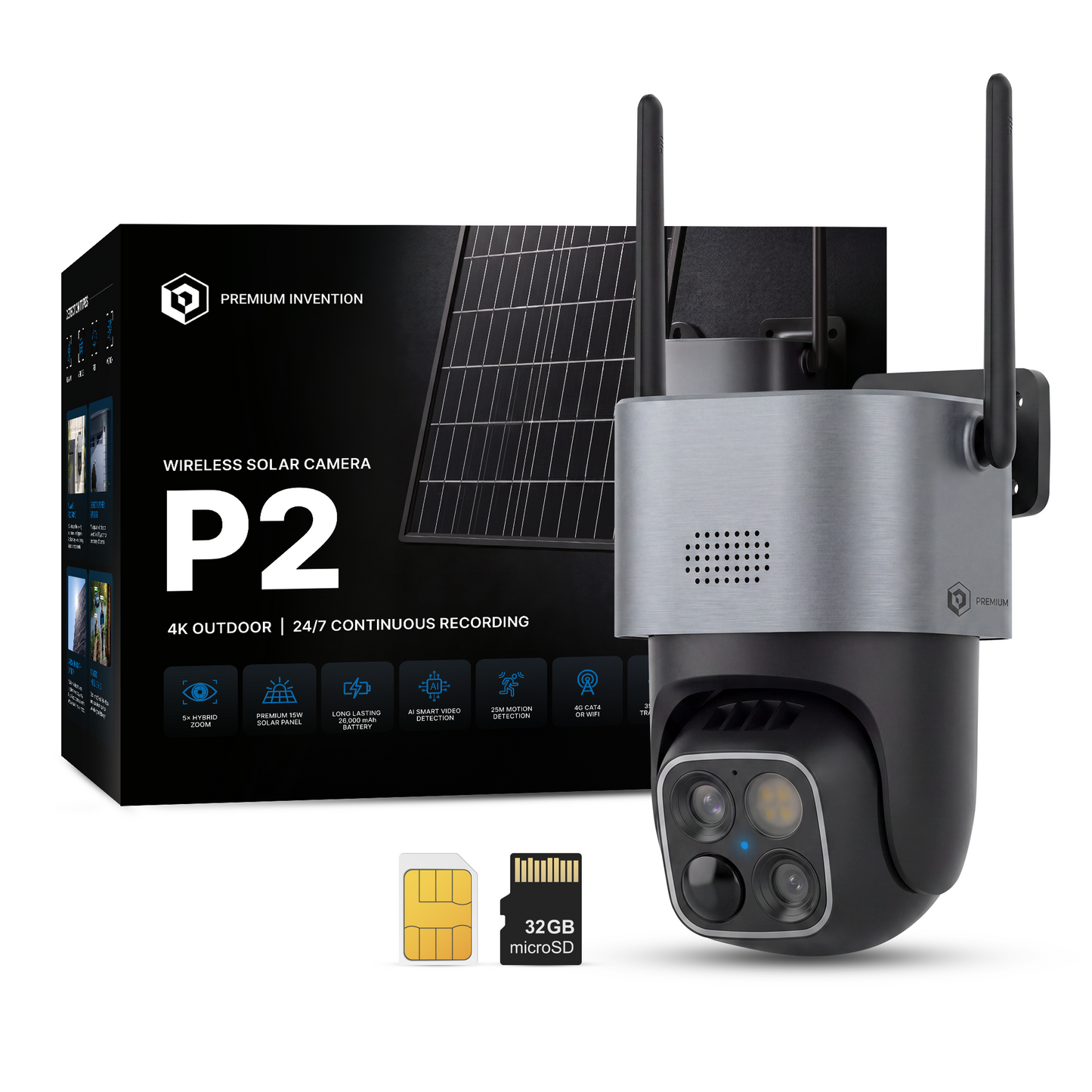 Wireless P2 Camera - 4G (EU)