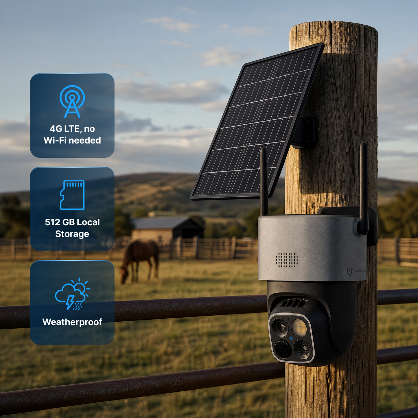 Wireless P2 Camera - 4G (EU)