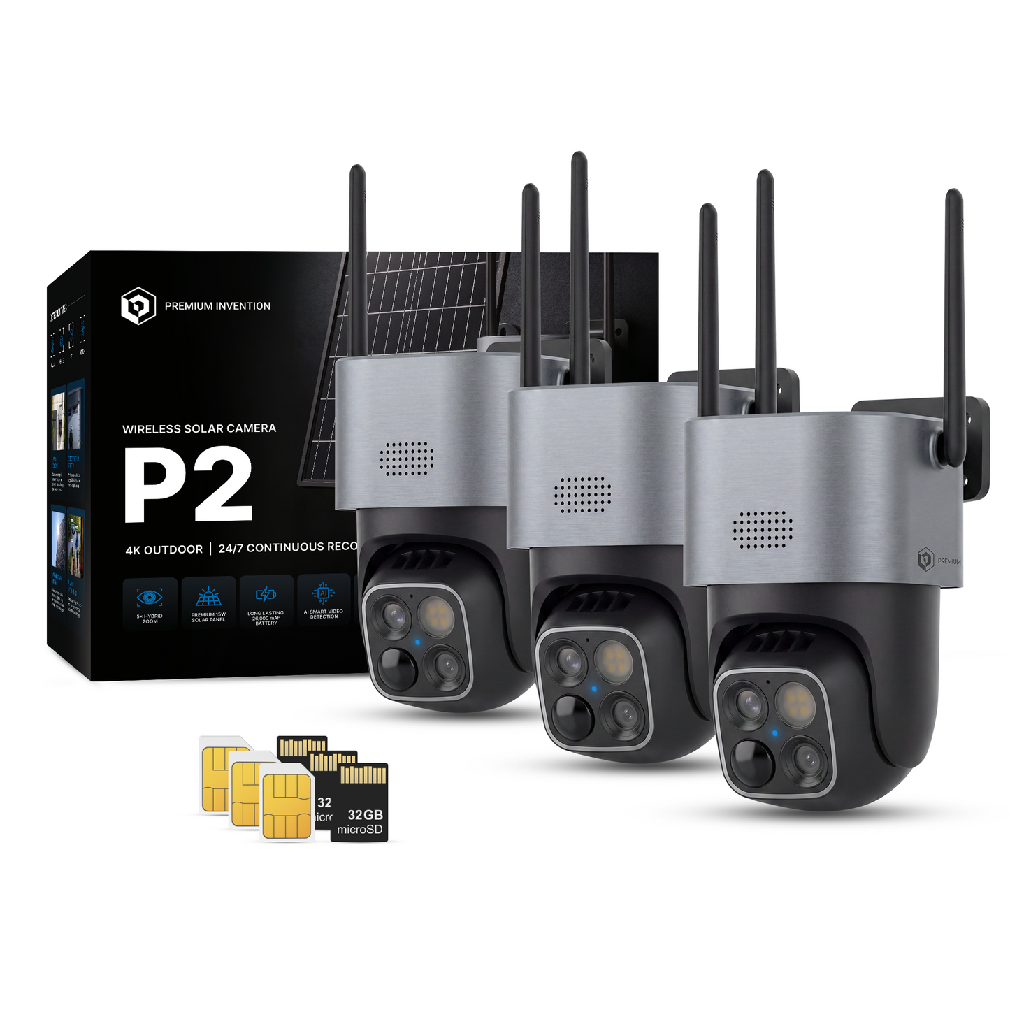 Wireless P2 Camera - 4G (EU)