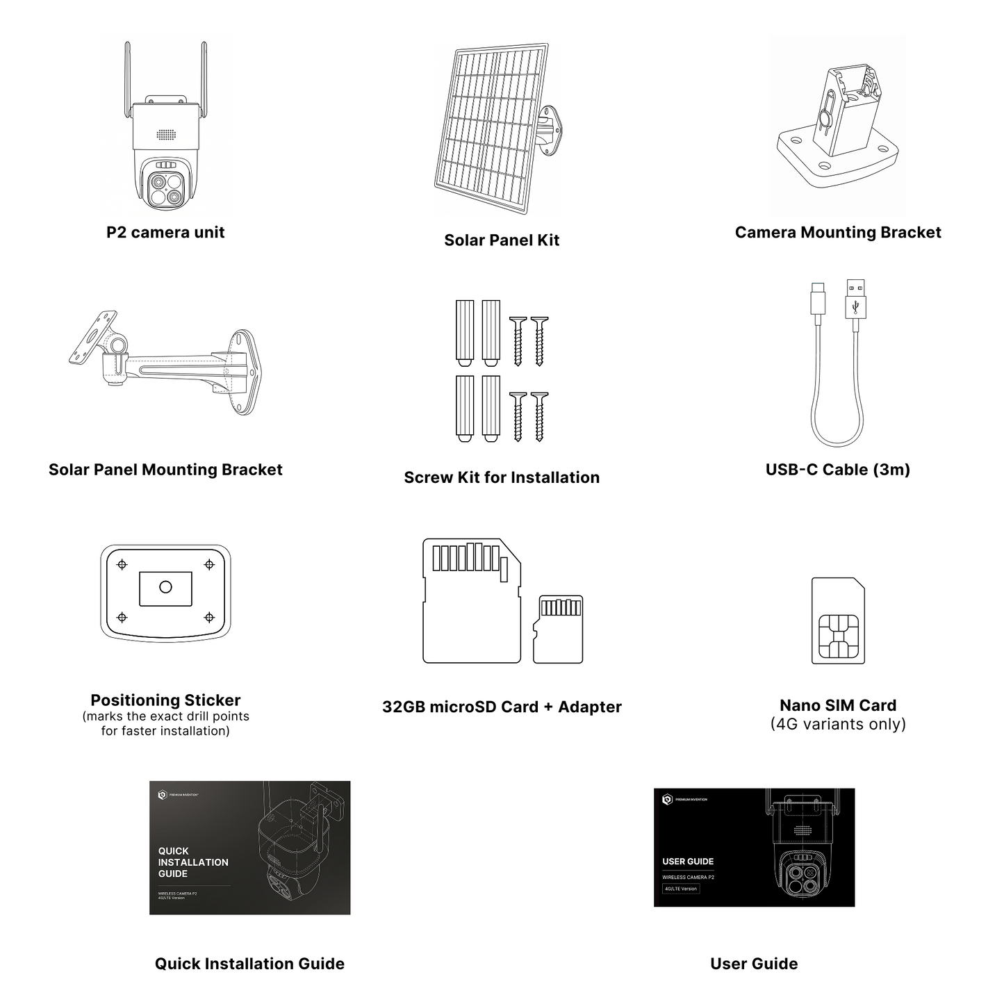 Wireless P2 Camera - 4G (EU)