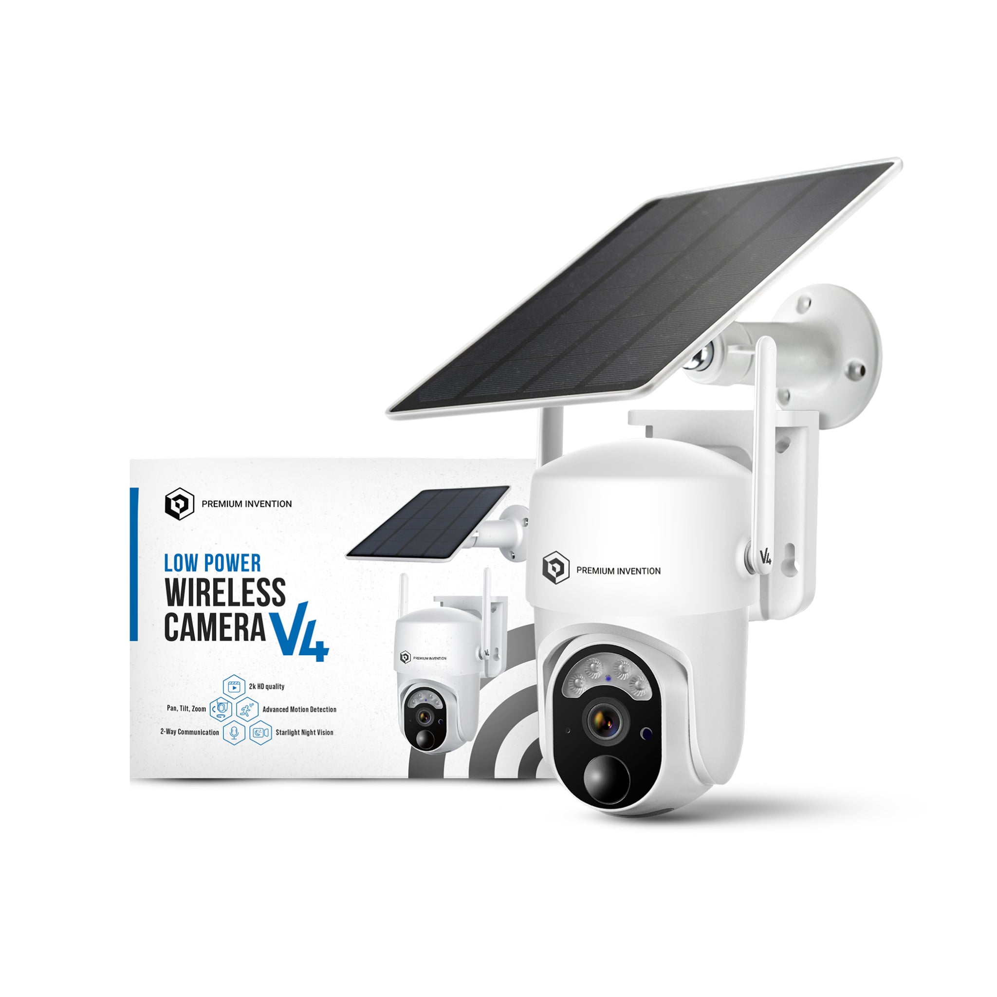 Wireless Outdoor Camera V4 - 4G/LTE