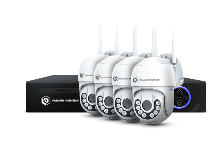 4x Optima X3 Pro + 4TB NVR